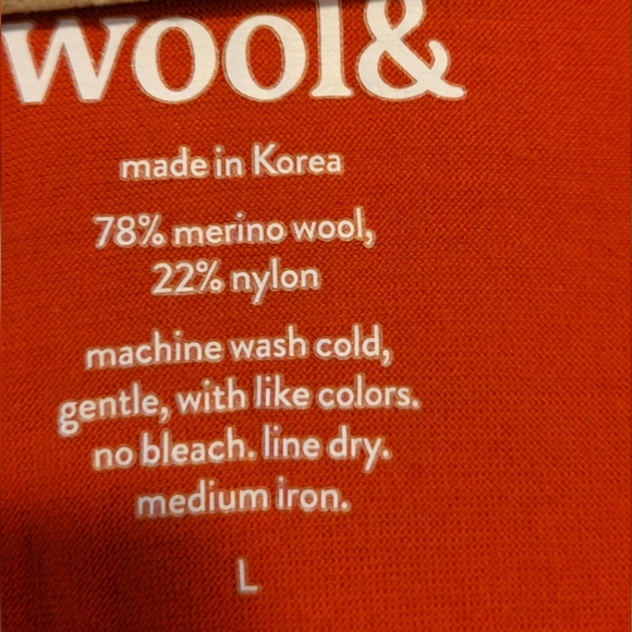 Wool& Grace midi tiered sleeveless dress coral red - Picture 3 of 12